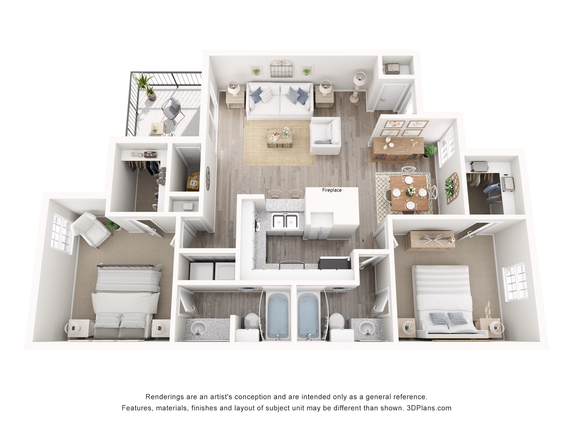B3R floor plan